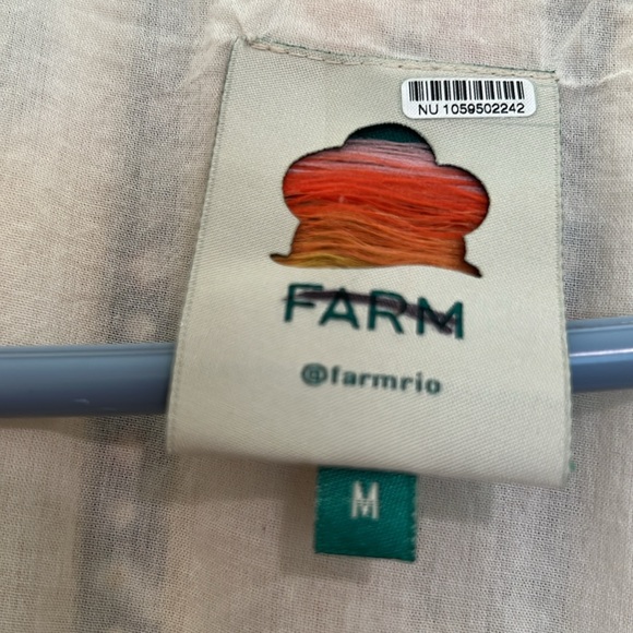 Farm Rio Floral V-Neck Maxi Dress size M - Picture 5 of 16